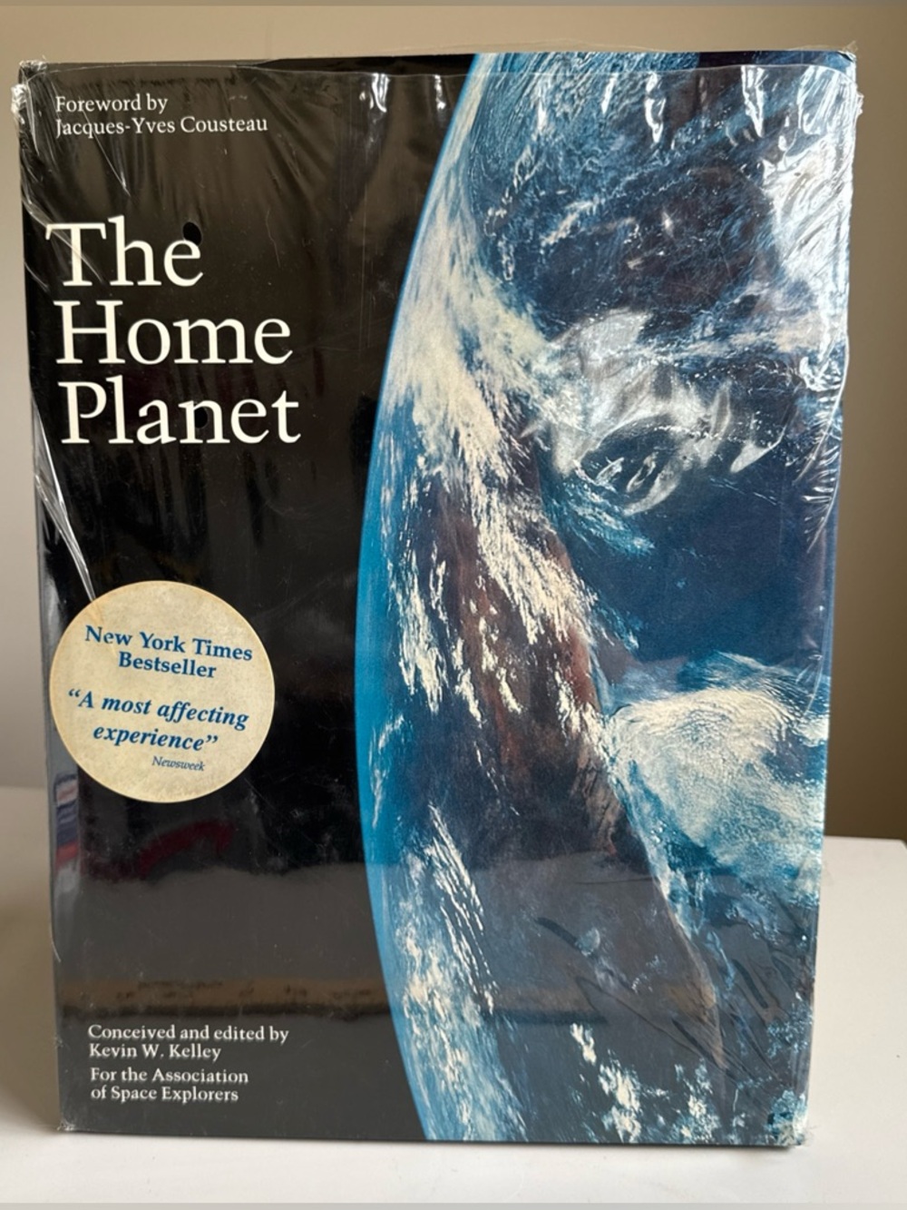 New 1988 The Home Planet Cousteau, Kevin Kelley Coffee Table Hardcover Book DJ